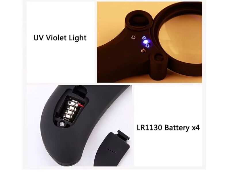 lupa con tres aumentos cod600