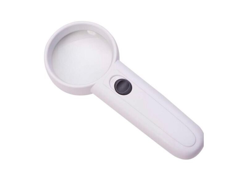lupa con luz led 5x cod6b