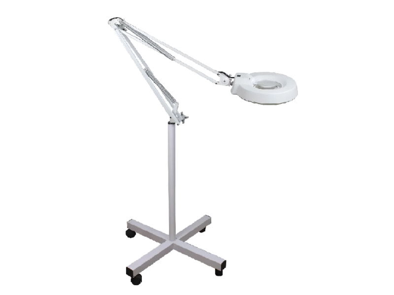 lupa pie 6x con luz led codlt86e6led