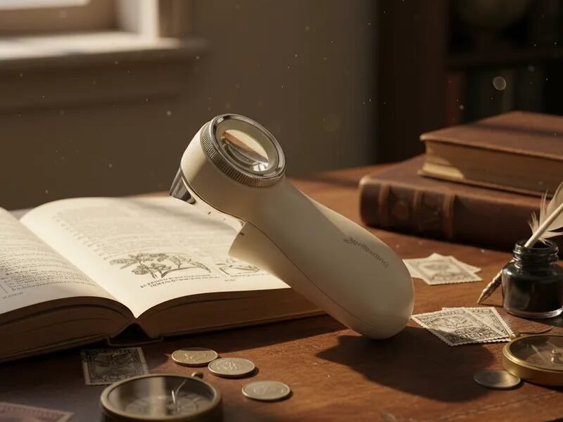 lupa 8x con luz cod13100