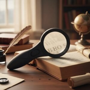 lupa con 6 led de 4x cod600559