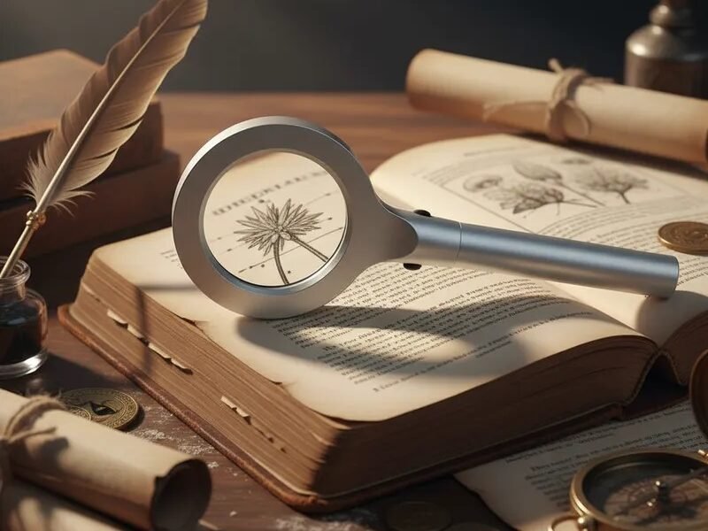 lupa con led 5x codth8010