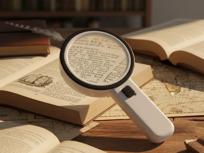 lupa con led 7x cod7017