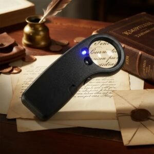 lupa con luz led 40x cod21012