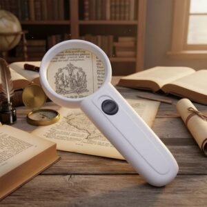 lupa con luz led 5x cod6b