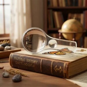 lupa de acrílico 5x + bifocal 10x cod88073