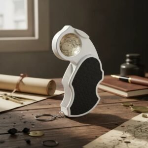 lupa plegable con luz led y ultravioleta 45x cod7101 lupa plegable con luz led y ultravioleta 45x cod7101