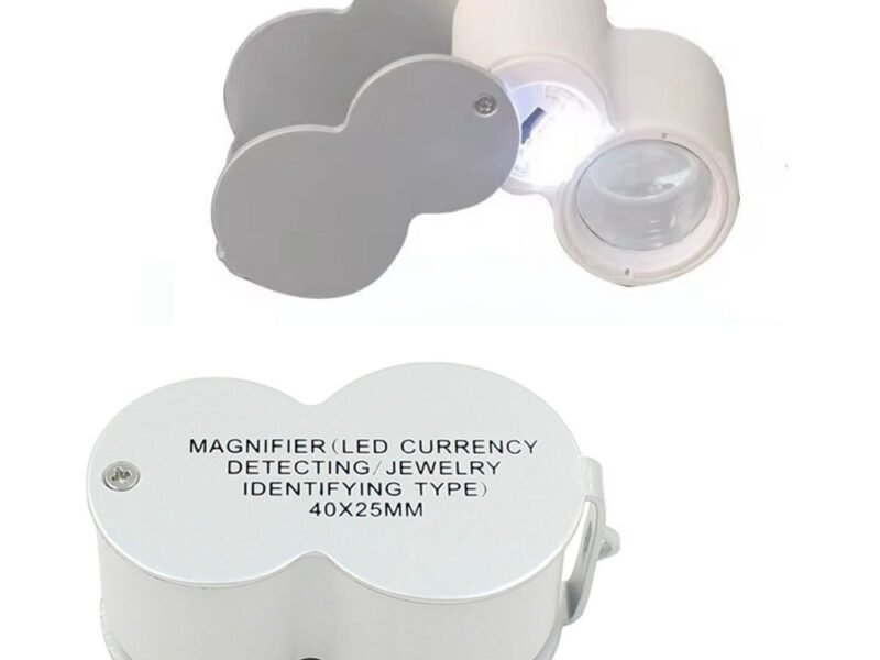 lupa joyero 40x con luz y uv cod9888