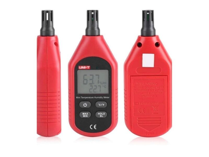 medidor de humedad y temperatura codu333