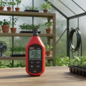 medidor de humedad y temperatura codu333