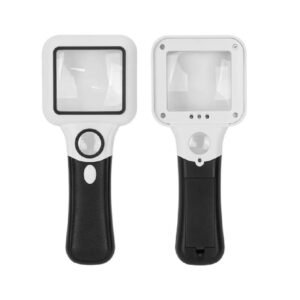 lupa de mano led 5x y 45x cod6018