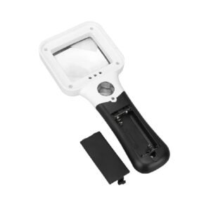 lupa de mano led 5x y 45x cod6018